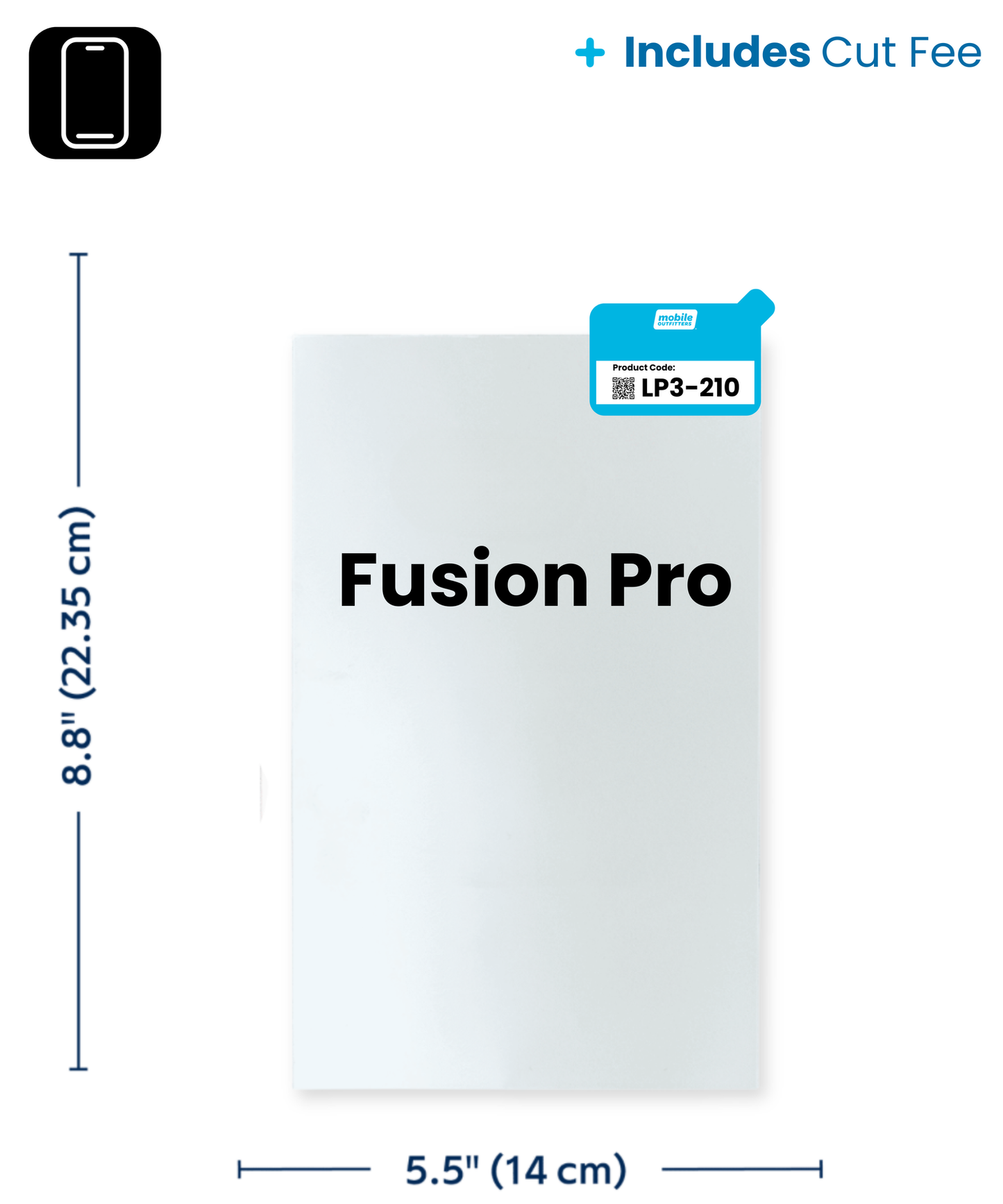 MO-RCS-Phone-Fusion Pro Clear-25 PACK
