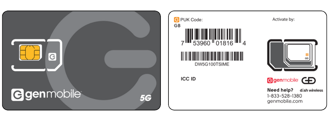 Gen Mobile Orange SIM