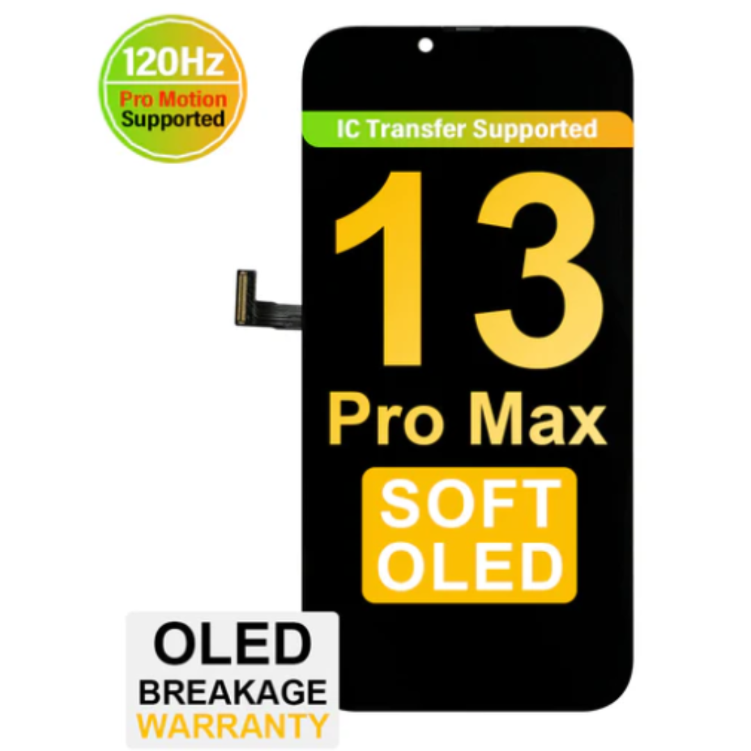 Soft OLED Assembly-iPhone 13 Pro Max-Black-120 Hz