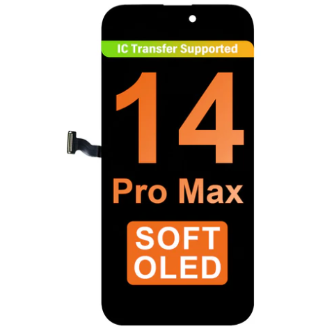 Soft OLED Assembly-iPhone 14 Pro Max-Black