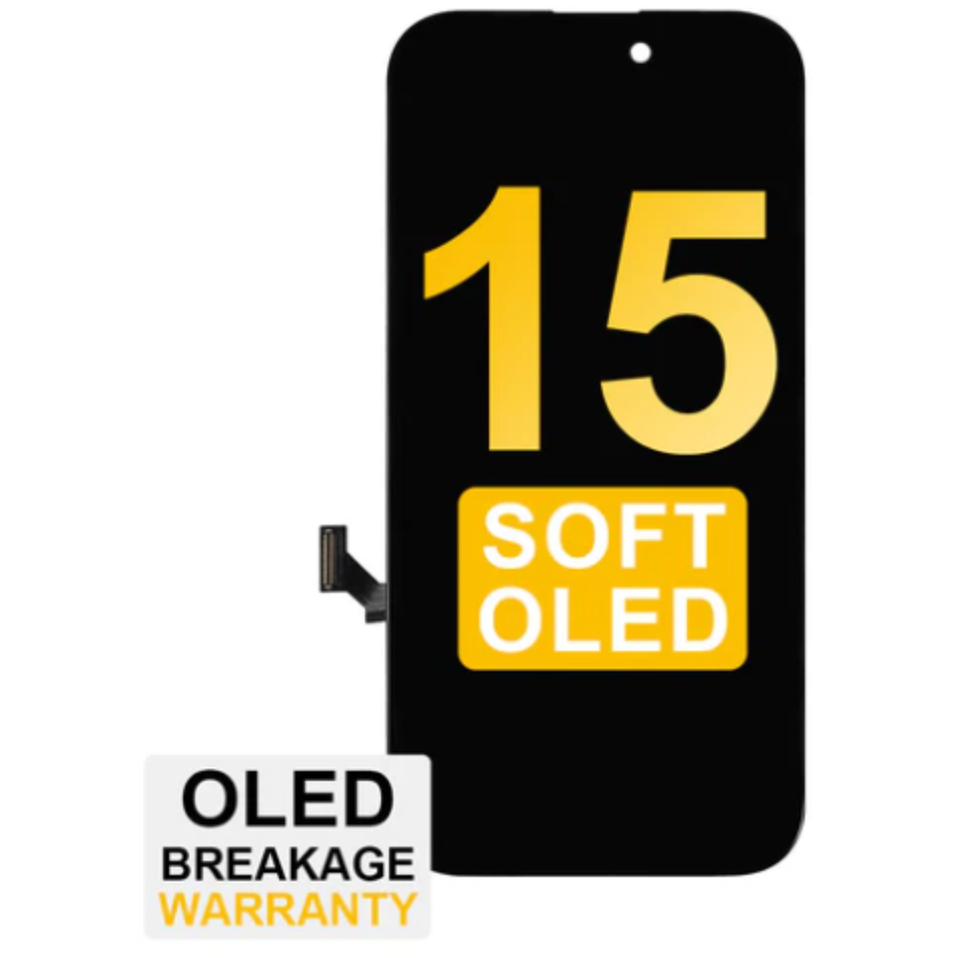 Soft OLED Assembly-iPhone 15-Black