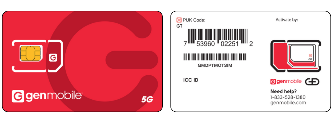 Gen Mobile Rose SIM