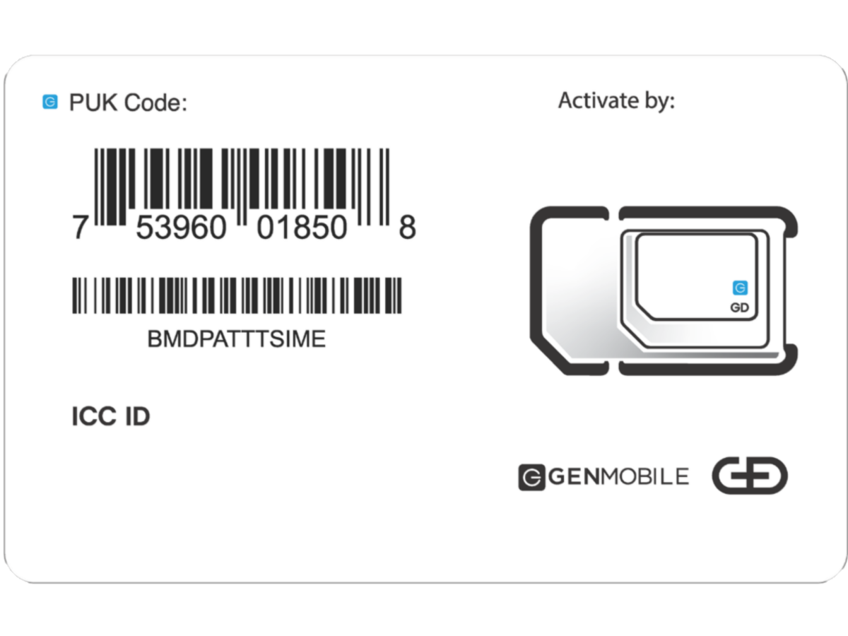Gen Mobile SKY SIM